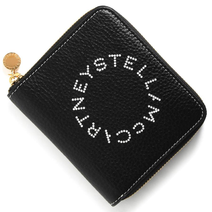 【新品】Stella McCartney ブラック二つ折り財布 Stella McCartney STELLA McCARTNEY ステラマッカートニー 二