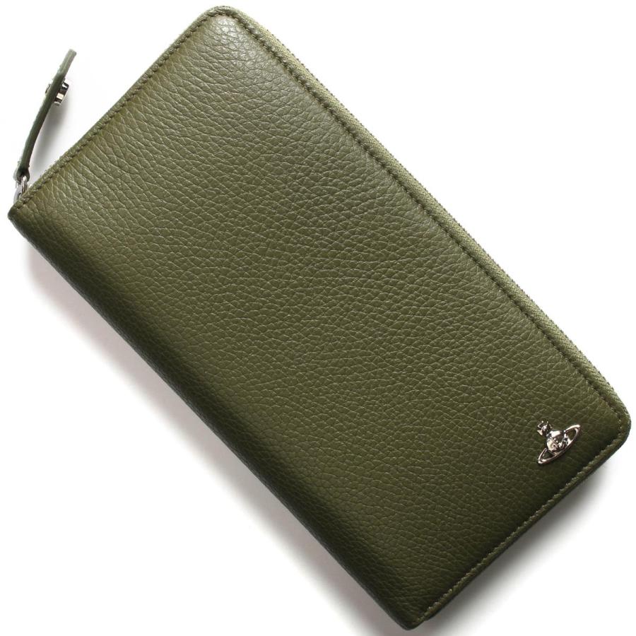 最高級 ヴィヴィアンウエストウッド Vivienne Westwood Vivienne M401 グリーン トラベル ミラノ メンズ 財布 長財布 ヴィヴィアンウエストウッド 長財布 Westwood 財布