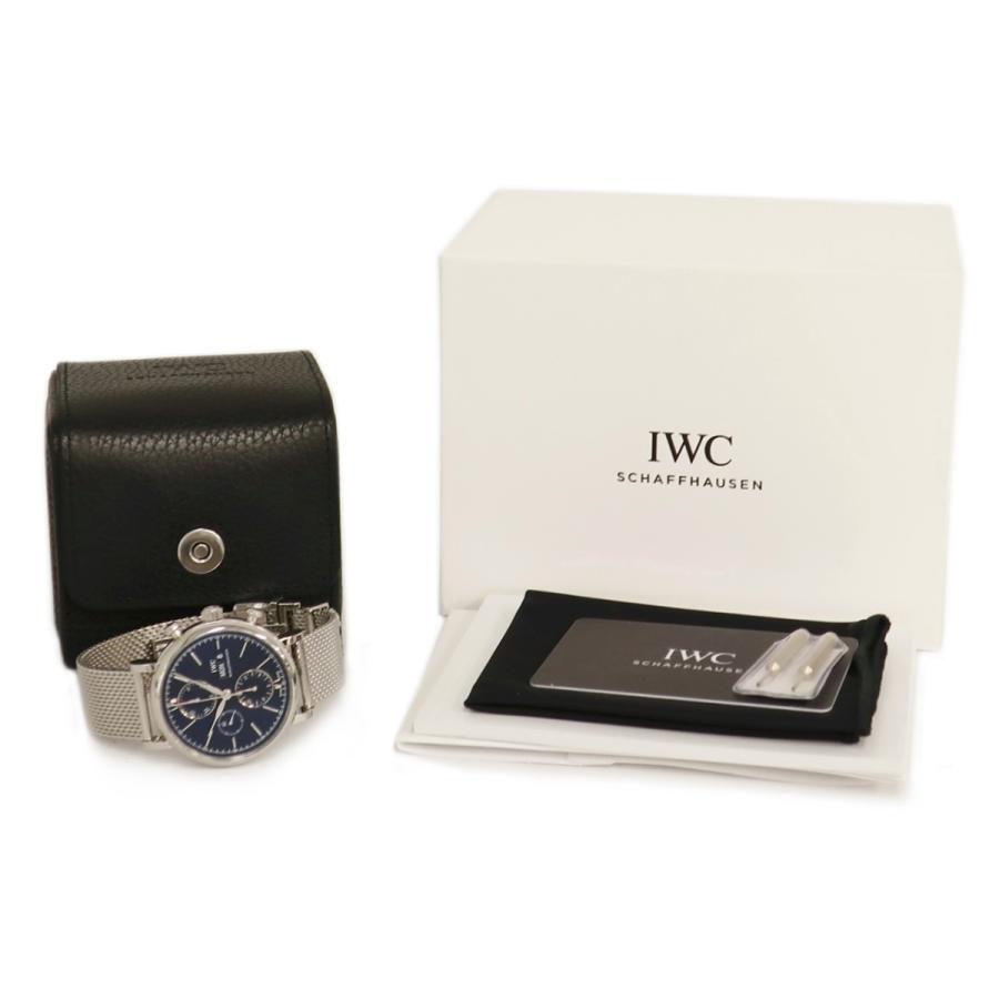 IWC ポートフィノ クロノグラフ IW391030 未使用 黒 バー 自動巻き｜bluek｜04