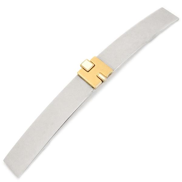 HERMES アイリーン バレッタ HERMES エルメス バレッタ アイリーン GM メタル シルバー ヘア