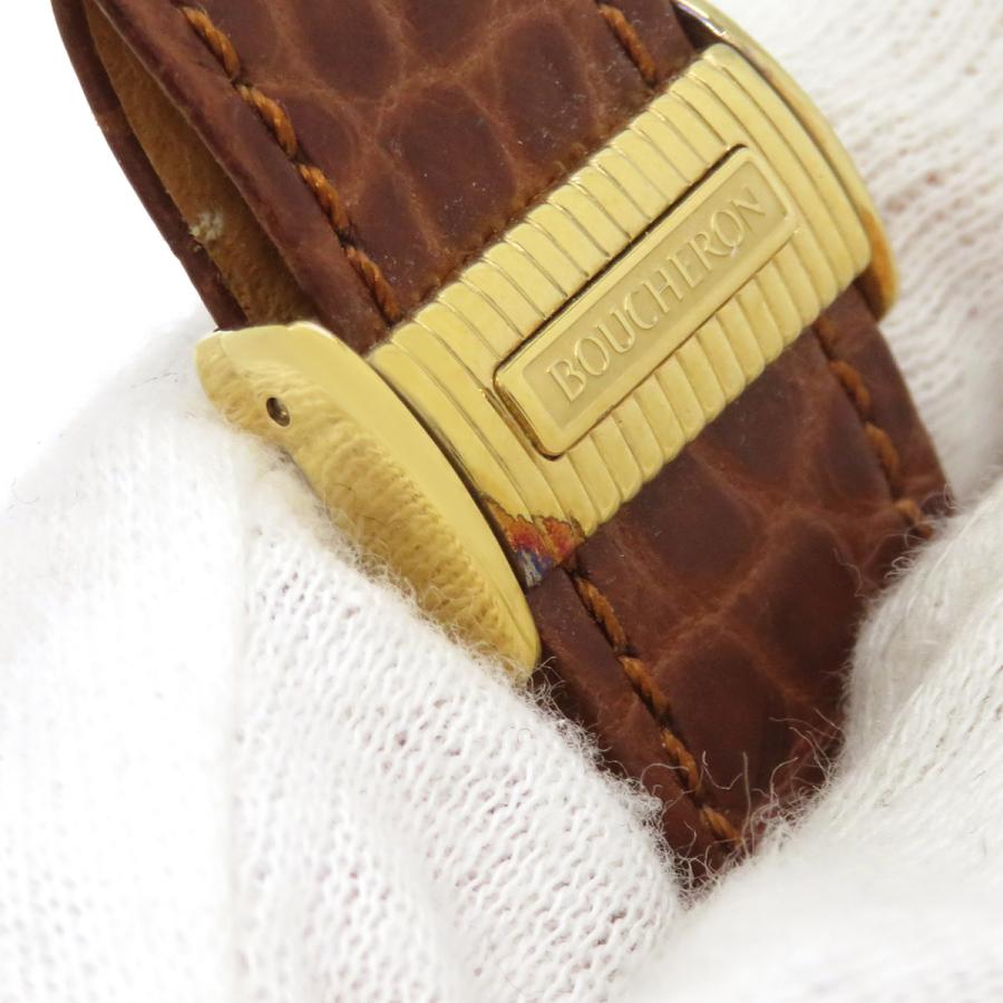 BOUCHERON ブシュロン 腕時計パーツ リフレ用 クロコバンド