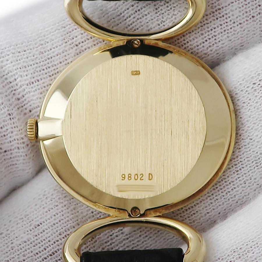PIAGET ピアジェ レディースウォッチ 9802D OH済 K18YG無垢