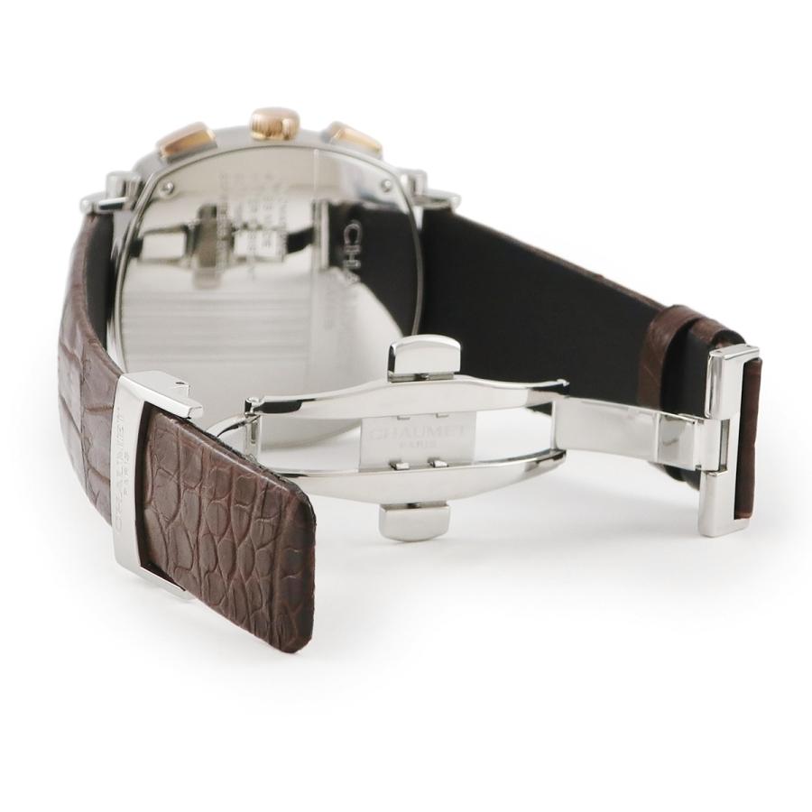 CHAUMET ショーメ ダンディ XL クロノグラフ W11790-30V K18PG
