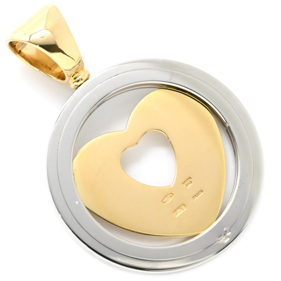 最終価格 ブルガリ チャーム トンド ハート 楽天市場】ブルガリ ペンダントトップ チャーム K18YGxSS トンド