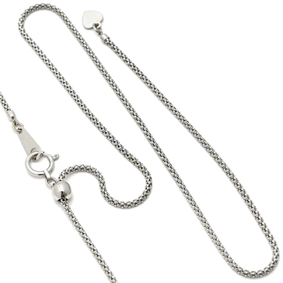 ネックレス ブルートパーズ ダイヤ K18WG シルバー 青 ブルー