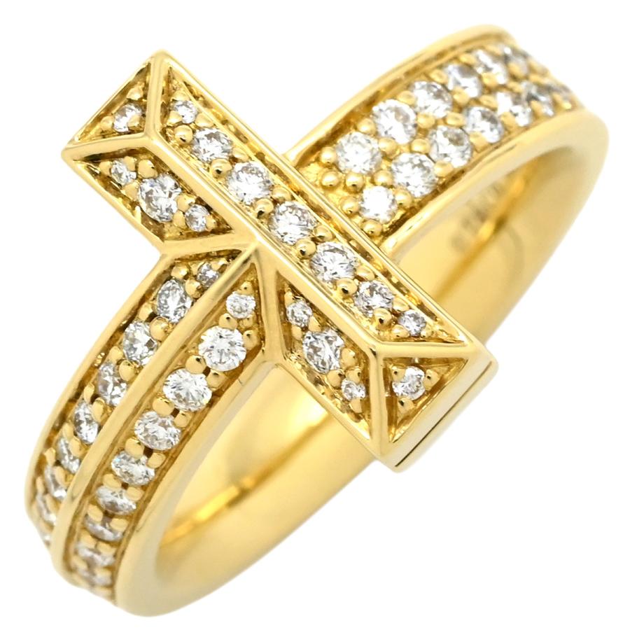 TIFFANY&Co.（ティファニー） リング 指輪 Tワン ダイヤリング K18YG