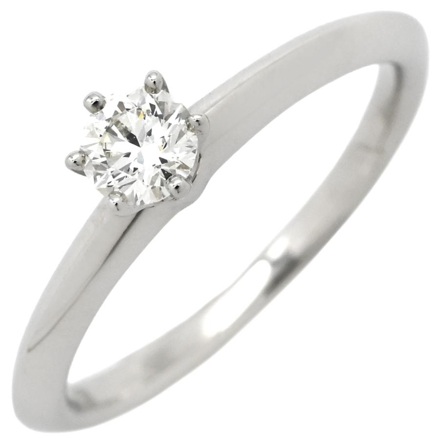 TIFFANY&Co.（ティファニー） リング 指輪 ソリティア Pt950 シルバー