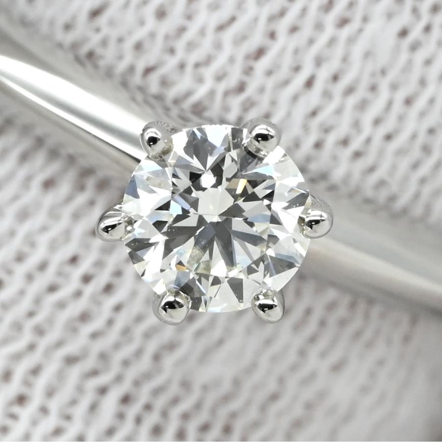 TIFFANY&Co.（ティファニー） リング 指輪 ソリティア Pt950 シルバー