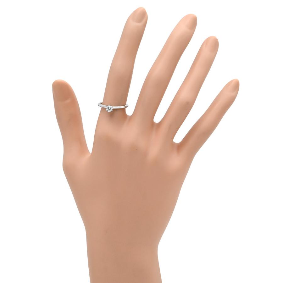 TIFFANY&Co.（ティファニー） リング 指輪 ソリティア Pt950 シルバー