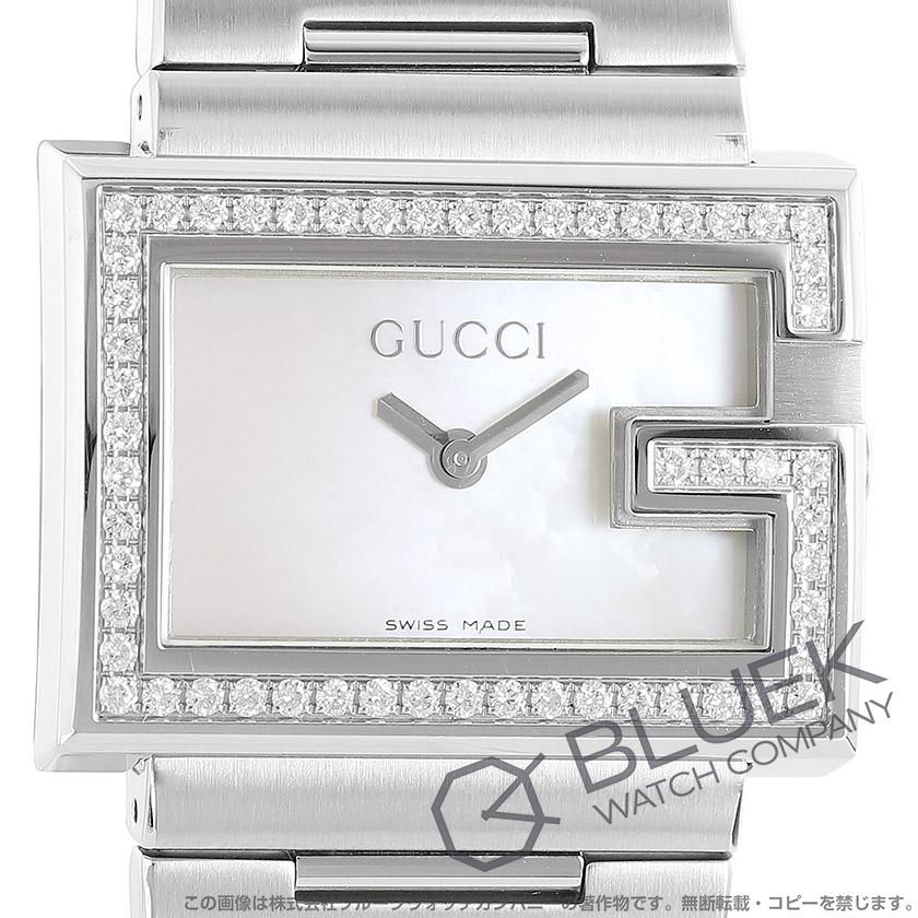 GUCCI 100L 横長 レクタンギュラー ブレスレットタイプ レディース