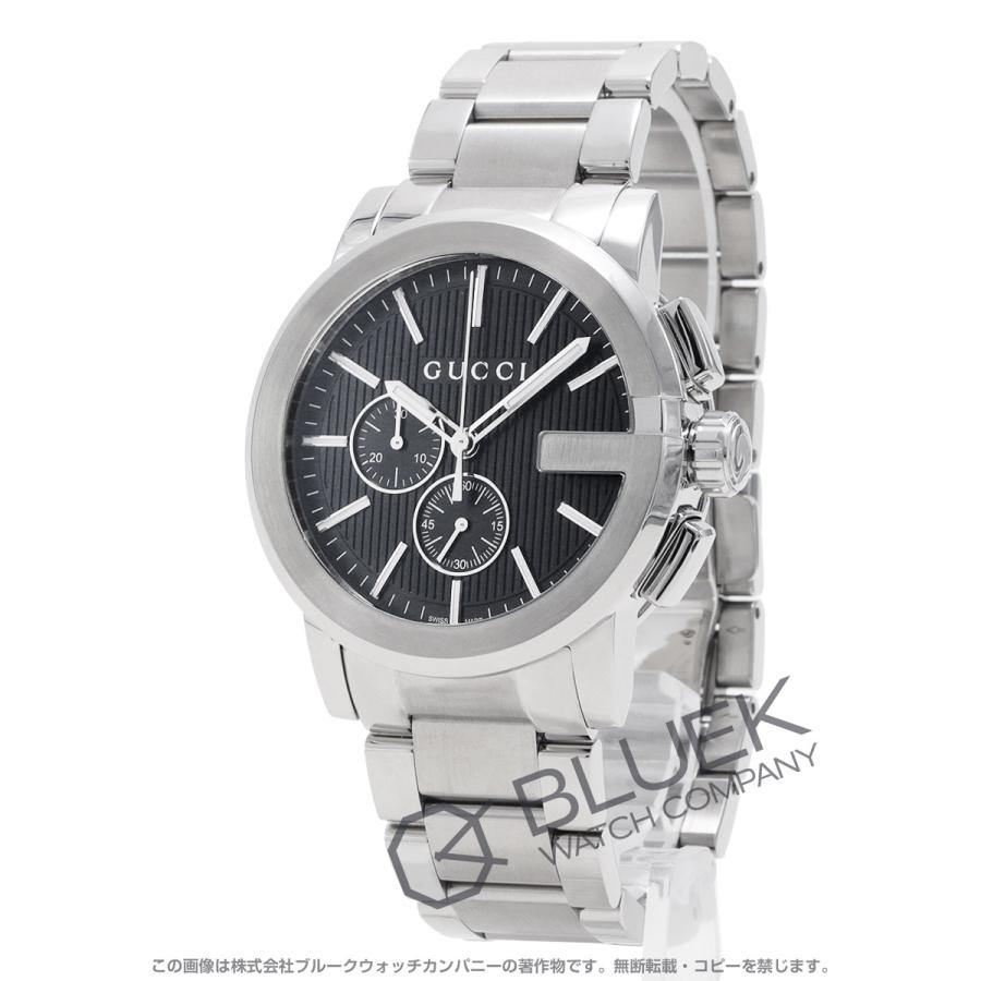 GUCCI 【新品】グッチ Gクロノ クロノグラフ メンズ YA101204  