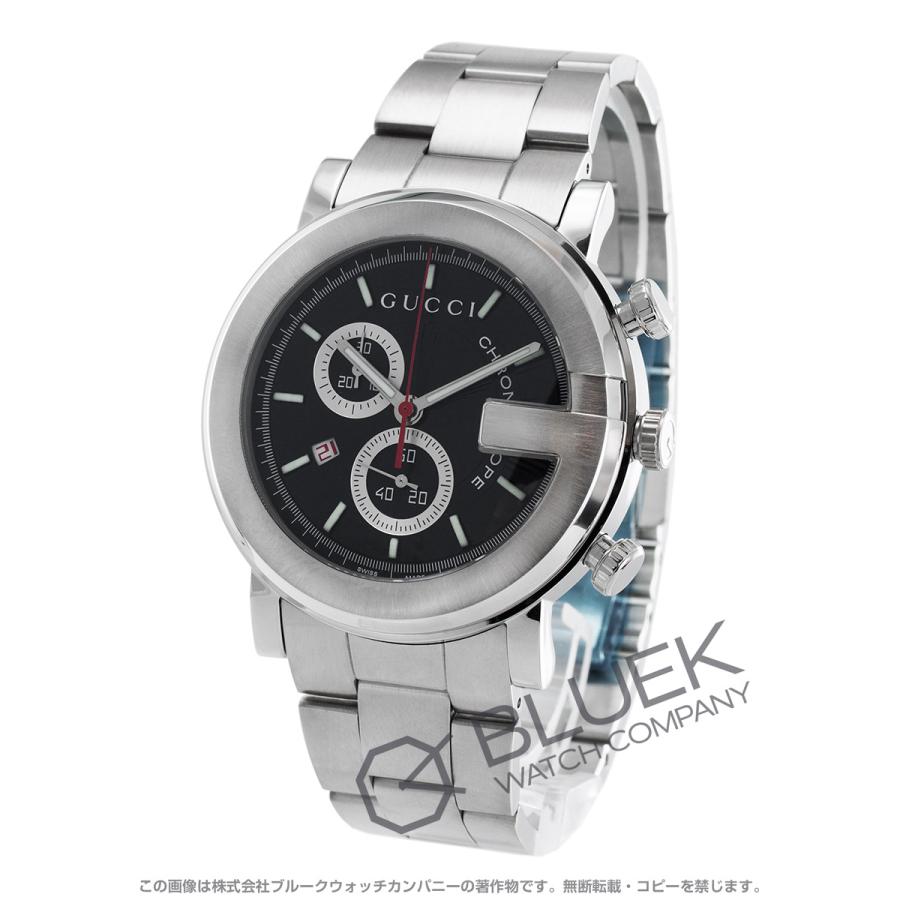 新品】グッチ Gクロノ クロノグラフ メンズ YA101309 :YA101309