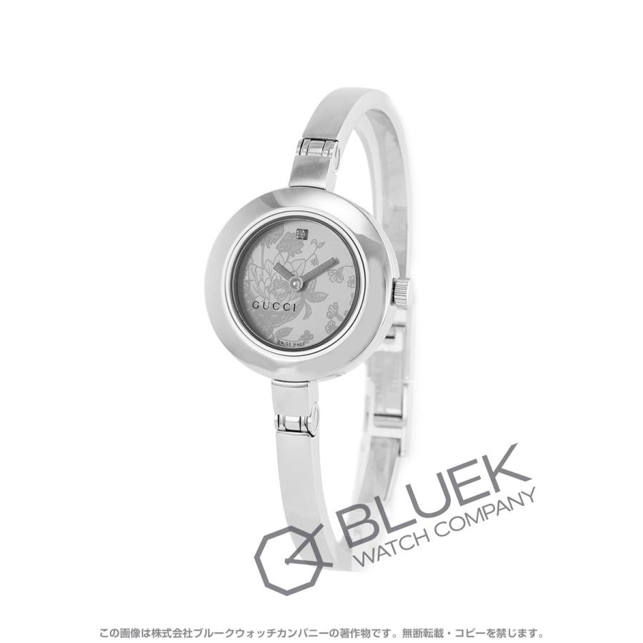 GUCCI 【新品】グッチ Gサークル ダイヤ レディース YA105507 