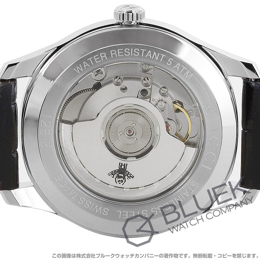 GUCCI 【大感謝SALE】【新品】グッチ G-タイムレス GMT アリゲーター