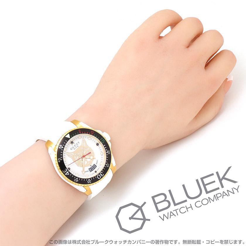 GUCCI　腕時計 グッチ G-タイムレス GMT アリゲーターレザー メンズ YA126332