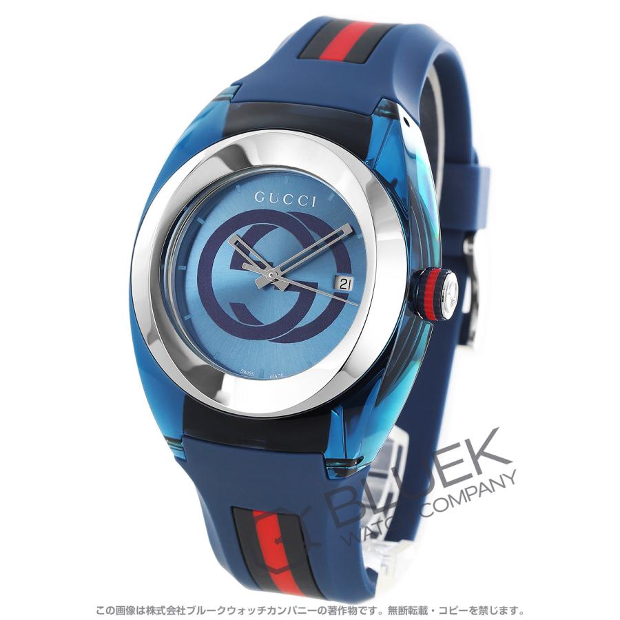 GUCCI 【新品】グッチ シンク ユニセックス YA137104A : ブルーク 
