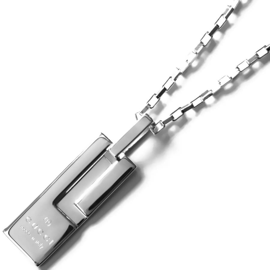グッチ ネックレス アクセサリー メンズ レディース トレードマーク Gロゴプレート シルバー J8400 8106 Gucci Acguj ブランドバッグ ブルーク 通販 Yahoo ショッピング