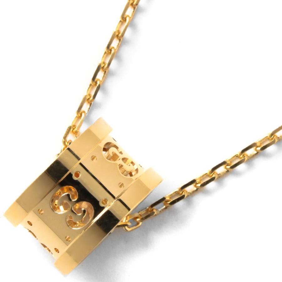 グッチ ネックレス アクセサリー レディース GGアイコン イエローゴールド 214169 J8500 8000 GUCCI
