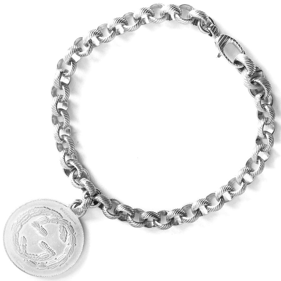 グッチ ブレスレット アクセサリー メンズ コイン チャーム ビー シルバー J8400 0702 Gucci Acguj ブランドバッグ ブルーク 通販 Yahoo ショッピング