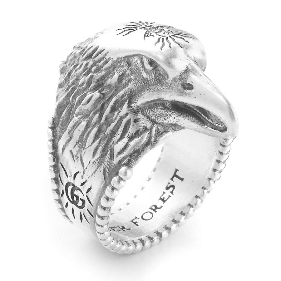 グッチ リング 指輪 アクセサリー メンズ アンガーフォレスト イーグルヘッド シルバー J8400 0811 Gucci Acguj ブランドバッグ ブルーク 通販 Yahoo ショッピング