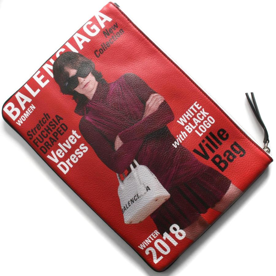 定番のお歳暮 バレンシアガ Balenciaga クラッチバッグ セカンドバッグ バレンシアガ クラッチバッグ セカンドバッグ バッグ メンズ マガジン レッド ブルー 1cyen 6064 Balenciaga バッグ Smssvg Org