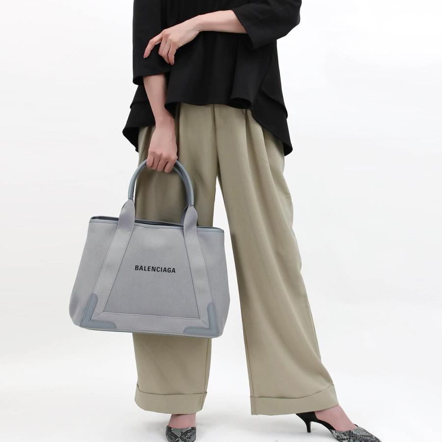 BALENCIAGA トートバッグ ネイビー カバ NAVY CABAS M | www.jarussi