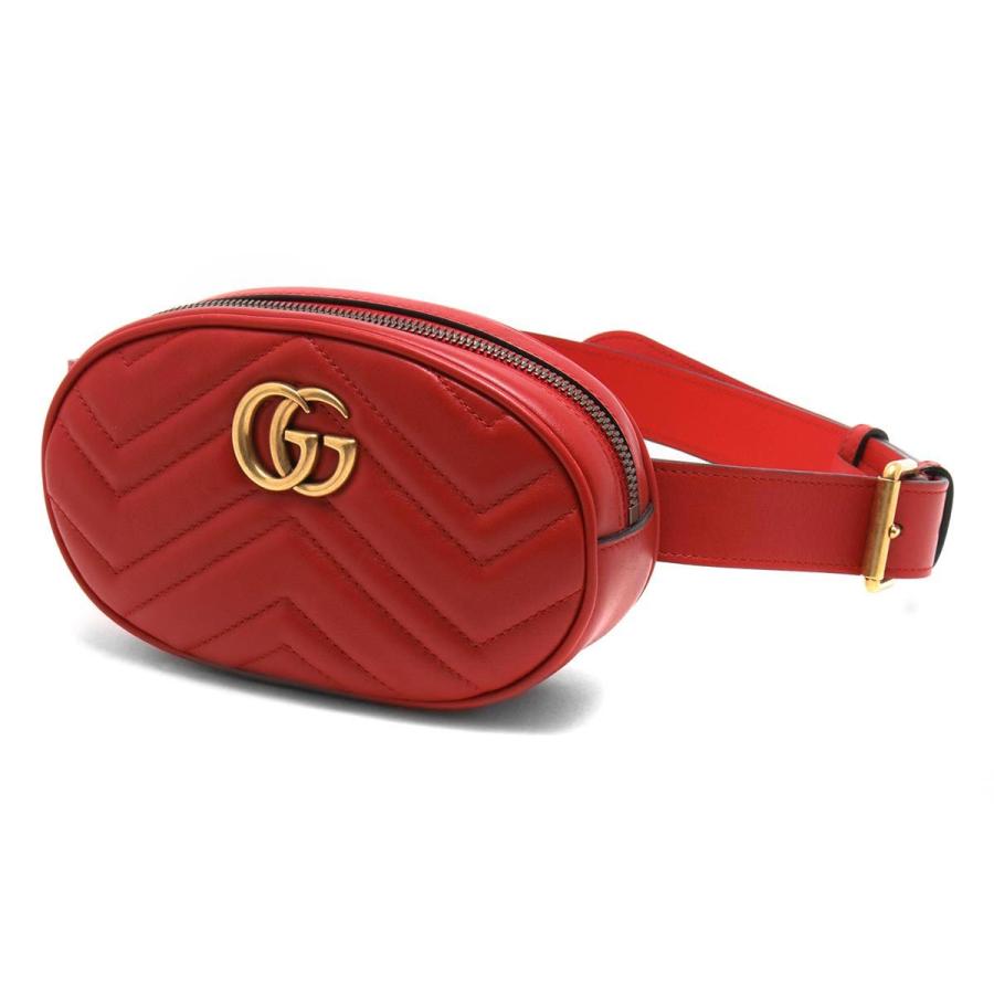 新品 グッチ GUCCI ウエストバッグ ボディバッグ ハイビスカスレッド