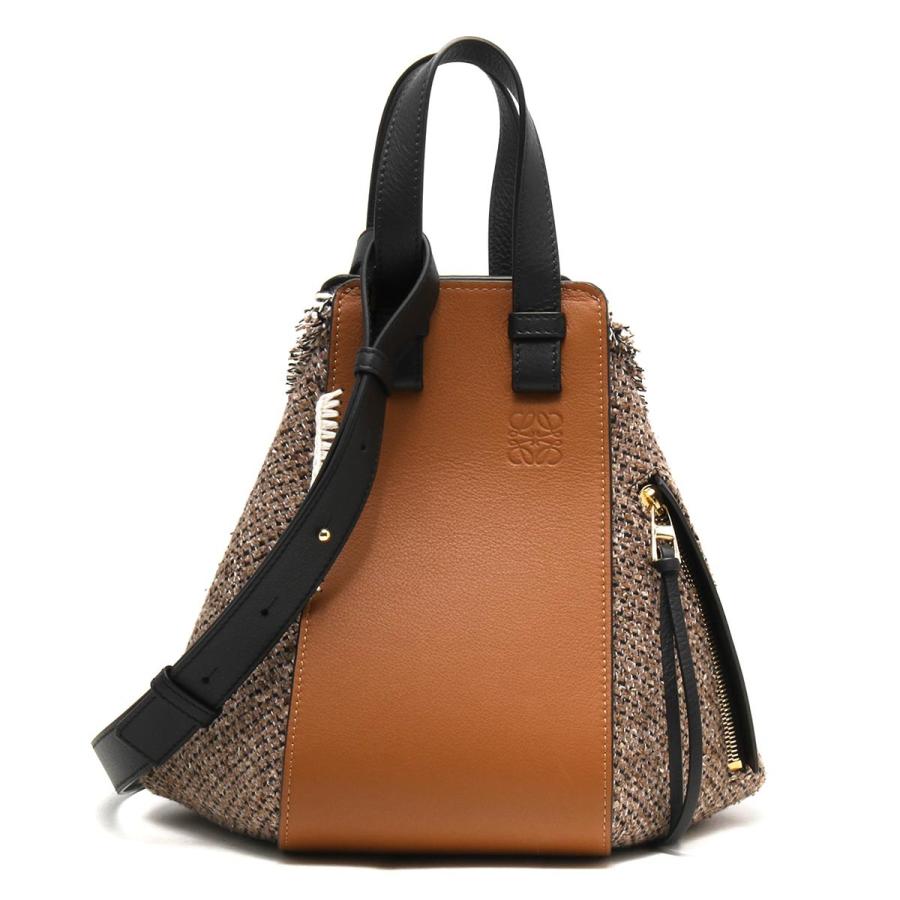 ロエベ ハンドバッグ ショルダーバッグ バッグ レディース ハンモック ツイード スモール タンブラウン 309 S35 62 2530 19年秋冬新作 Loewe Www Unipymes Com
