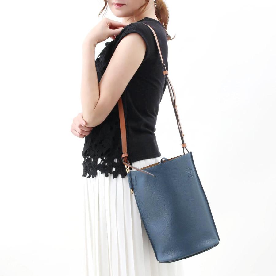 ロエベ ショルダーバッグ バッグ レディース ゲート アナグラム スチールブルー タンブラウン 321 Z57 12 6491 Loewe Lbloz ブランドバッグ ブルーク 通販 Yahoo ショッピング