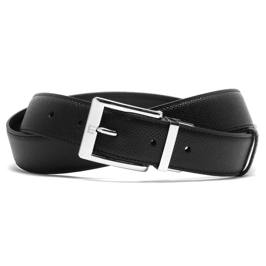 使い勝手の良い ベルト ダンヒル ベルト Dunhill ダンヒル メンズ Dunhill 42 A Duhpc121 ブラック リバーシブル 財布 帽子 ファッション小物