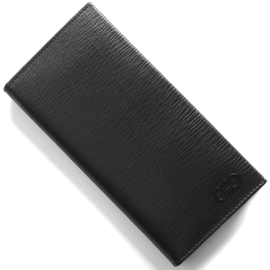 フェラガモ 長財布 財布 メンズ リバイバル ダブル ガンチーニ ブラック ダークレイングレー 66a069 Nero Salvatore Ferragamo Lwfr66a ブランドバッグ ブルーク 通販 Yahoo ショッピング