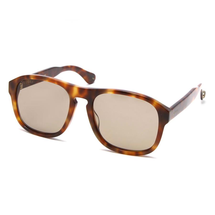 最新人気 Gucci グッチ サングラス Gucci 003 Gg05s ハヴァナマーブルブラウン ブラウン べっ甲 メンズ サングラス グッチ 財布 帽子 ファッション小物
