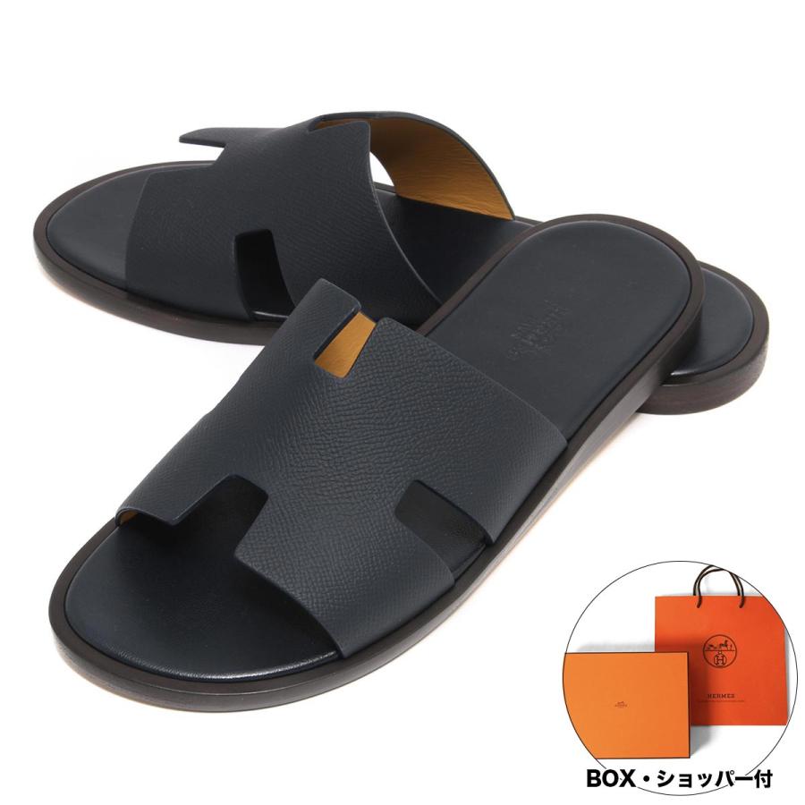 HERMES＊Izmir sandal イズミール メンズレザーサンダル