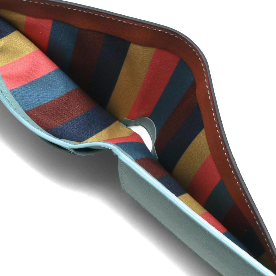 ポールスミス 二つ折り財布 財布 メンズ ストロー ストライプ ブラック M1A 4833 FSTRGS 78A PAUL SMITH 