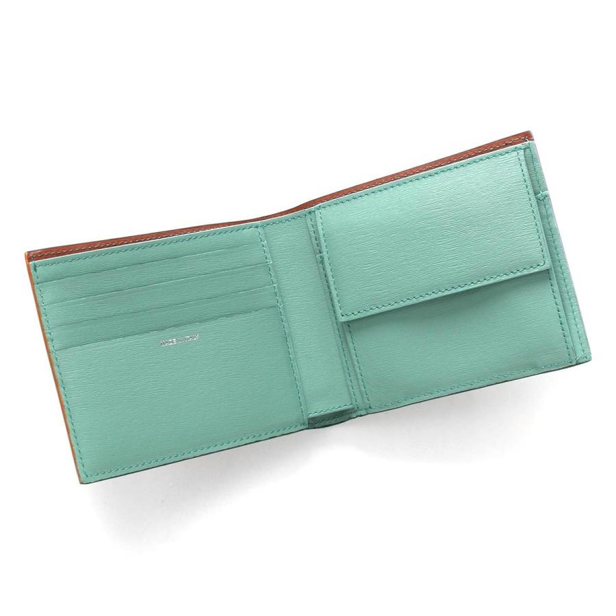 ポールスミス 二つ折り財布 財布 メンズ ストロー ストライプ ブラック M1A 4833 FSTRGS 78A PAUL SMITH 