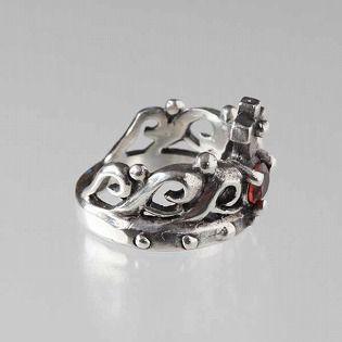 ベビーリング 刻印 指輪 出産祝い ダイヤモンド 4月 誕生石 チェーン付