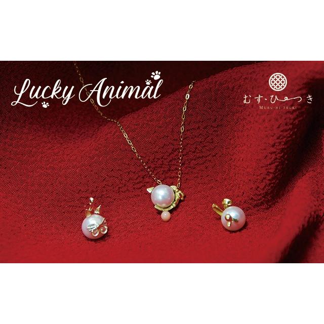 K18アコヤ真珠とアコヤケシパールネックレス137