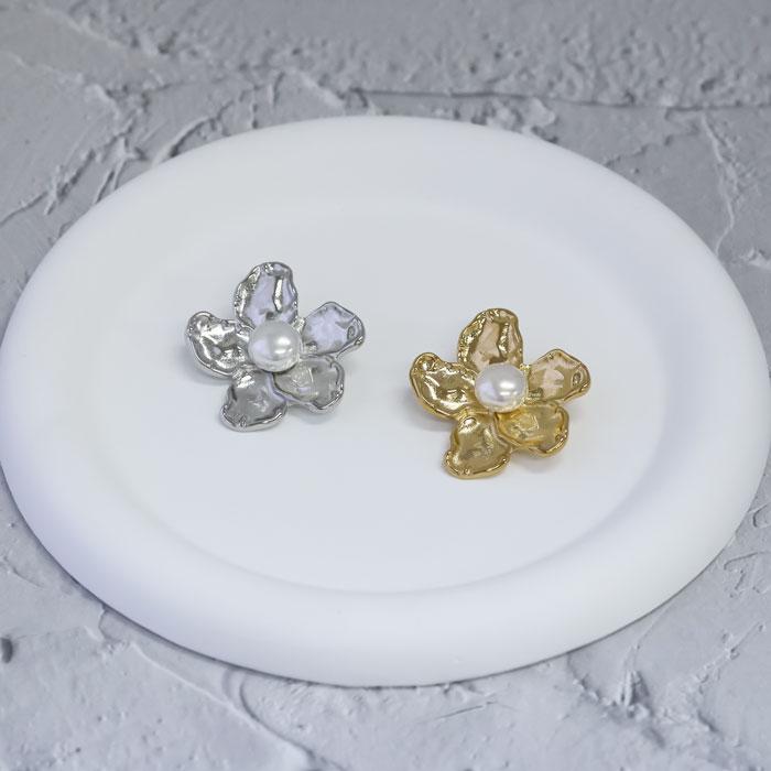 ブローチ コサージュ 花 フラワー パール ステンレス 煌めく 華やか 上品  ピン 入学式 入園式 卒園式 卒業式 結婚式 | BLUE LEAF | 05
