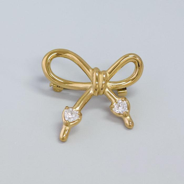 ブローチ コサージュ リボン CZダイヤ ステンレス 華やか 上品  ピン 入学式 入園式 卒園式 卒業式 結婚式 | BLUE LEAF | 02