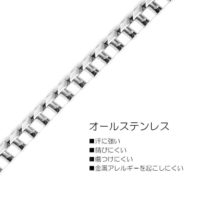 ベネチアチェーン 2mm 40cm 45cm ステンレス ネックレス チェーン ステンレスチェーン アジャスター 低アレルギー 男女兼用 ハンドメイド 素材｜blueleaf｜09