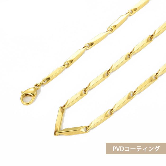 BLUE LEAF（ブルーリーフ） 切子チェーン 2.5mm 40cm ステンレス 切子