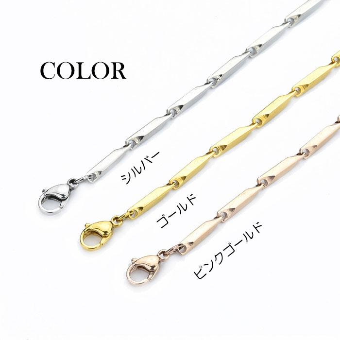 BLUE LEAF 切子チェーン 2.5mm 50cm ステンレス 切子 ネックレス BLUE LEAF 切子チェーン 2.5mm 50cm ステンレス 切子 ネックレス