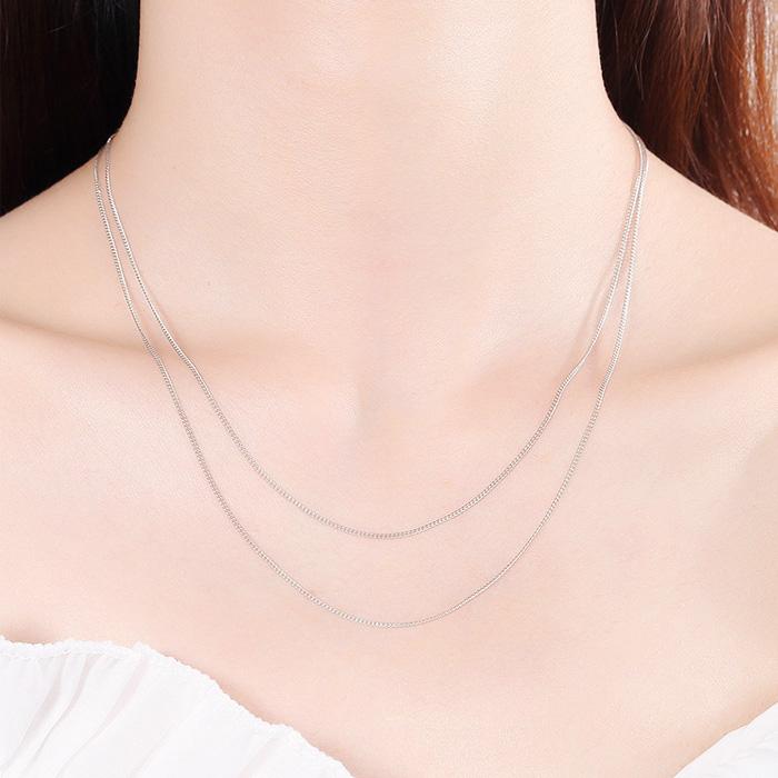BLUE LEAF（ブルーリーフ） 喜平チェーン 1.7mm 50cm 55cm ステンレス