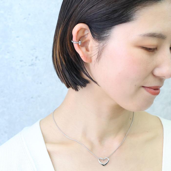 BLUE LEAF イヤーカフ カフスイヤリング 2way ピアス見え CZ BLUE LEAF イヤーカフ カフスイヤリング 2way ピアス見え CZ