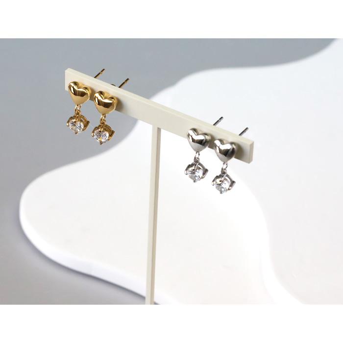 ピカチュ〜♡925 ステンレス316Lピアス★Aスキレース&小花チャーム ピカチュ〜♡925 ステンレス316Lピアス☆Aスキレース&小花チャーム