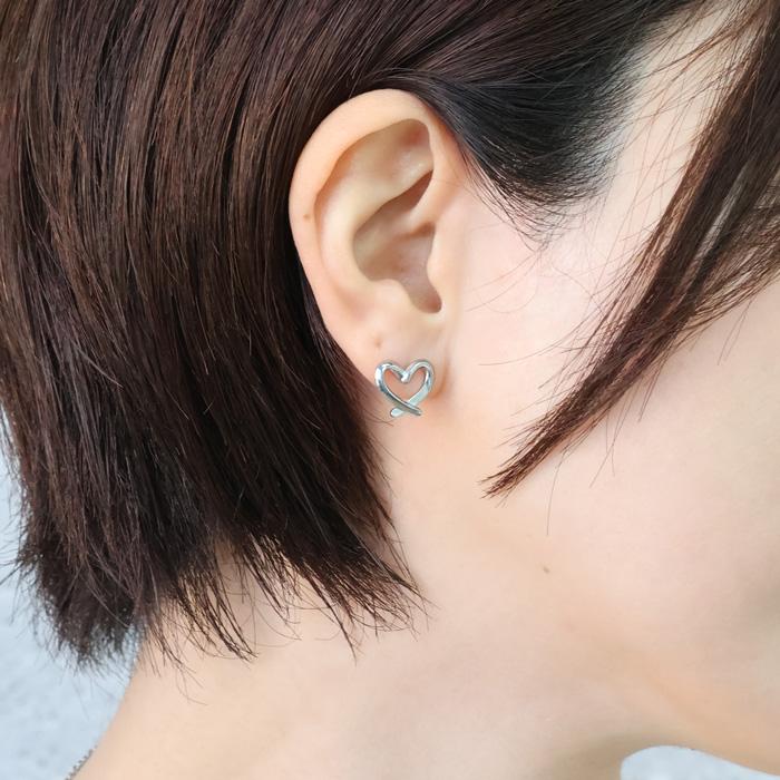 BLUE LEAF（ブルーリーフ） ピアス ハート オープンハート サージカル