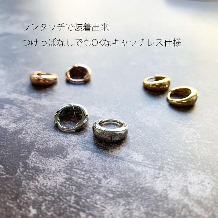 BLUE LEAF ピアス フープピアス 中折れ 両耳用 小ぶり k18 BLUE LEAF ピアス フープピアス 中折れ 両耳用 小ぶり k18
