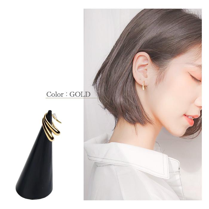 BLUE LEAF ピアス フックピアス しずく 雫 ティアドロップ k18 BLUE LEAF ピアス フックピアス しずく 雫 ティアドロップ k18