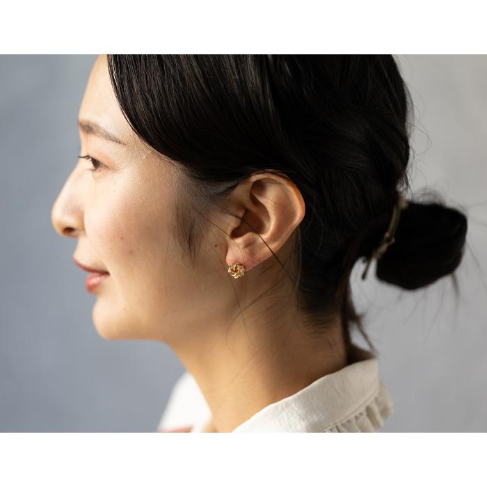 K505 レディース ピアス ブルー CZダイヤ ゴールド K18 人気 人気 s_pi_158_1.jpg