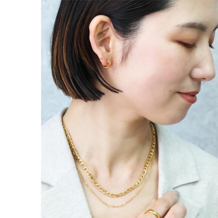 BLUE LEAF ムーンピアス 月型甲丸ピアス ピアス サージカル BLUE LEAF ムーンピアス 月型甲丸ピアス ピアス サージカル